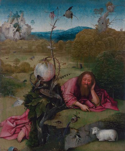 Saint Jean-Baptiste dans le désert - Hieronymus Bosch